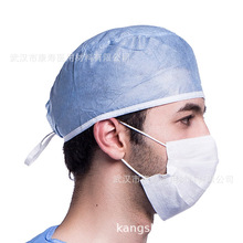 無紡布系帶手術帽PP一次性醫生帽Surgical Cap