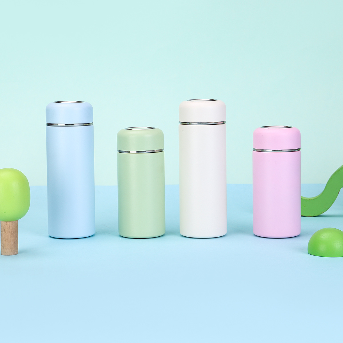 Isolierte Edelstahl Thermosflasche Für Unterwegs Kompakt_voghion.com