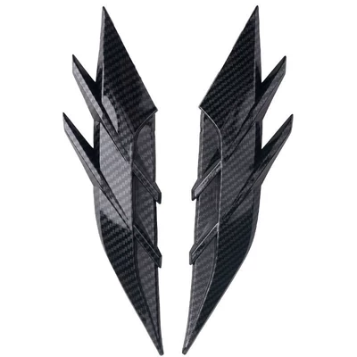 Car Fender Modification Universal Imitation Shark Side Vent Modification Car Sticker Realistic Air Vent Fender Decoration Sticker