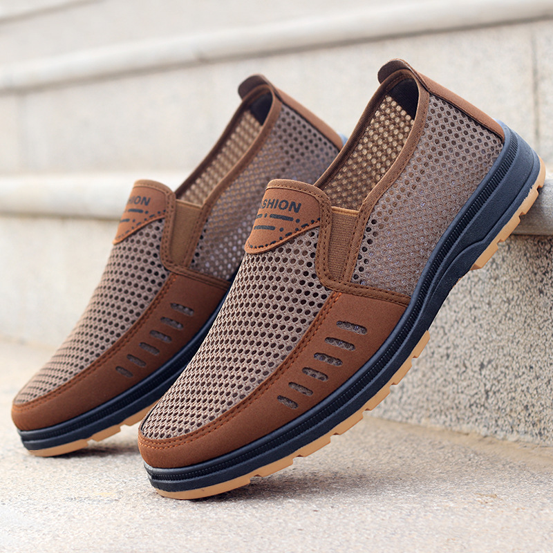 Men Casual Shoes Breathable Mesh Non-sli...