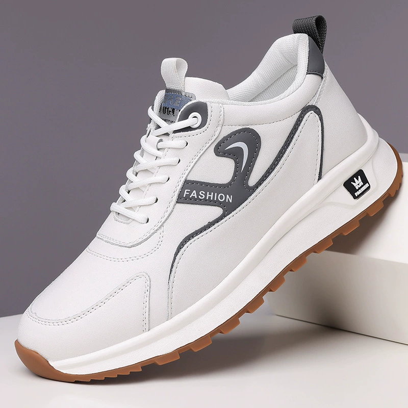 2025 весна и осень на открытом воздухе шнуровка мужская повседневная кожаная спортивная новая нескользящая и износостойкая кожаная обувь мужская обувь 5559