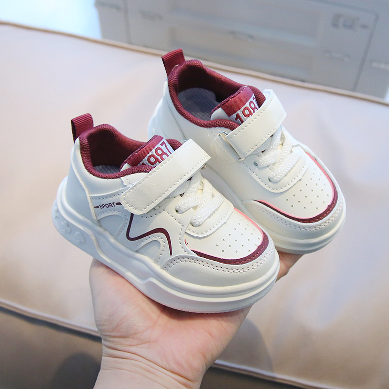 Children's Shoes Children's Spring and Autumn New Boys' sneaker Leather Baby Sneakers Soft Sole 1-6 Years Old Girls' White Shoes Children's Shoes Children's Spring and Autumn New Boys' sneaker Leather Baby Sneakers Soft Sole 1-6 Years Old Girls' White Shoes