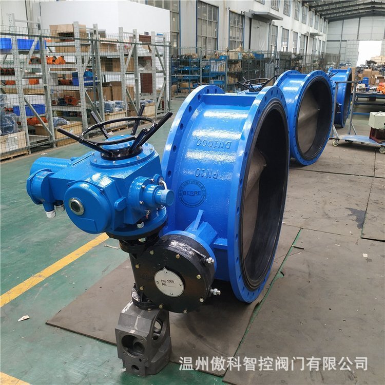 碟板不锈钢304电动法兰蝶阀 D941X-10Q DN800 软密封水库蝶阀