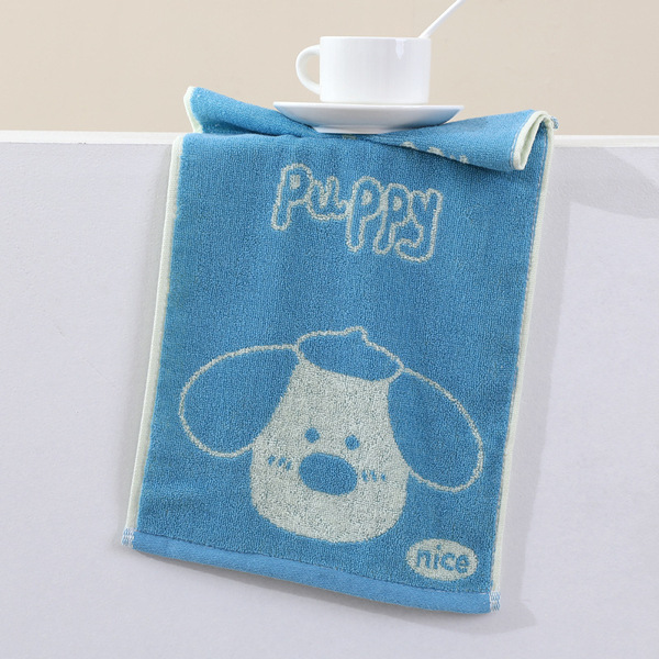 Cotton children's soft cartoon towel for face washing for home use…