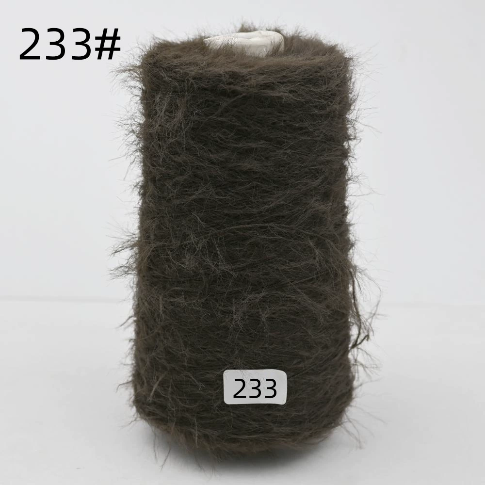 ECO NORKA 4 см 100 г ручная вязка пряжа с эффектом норки
