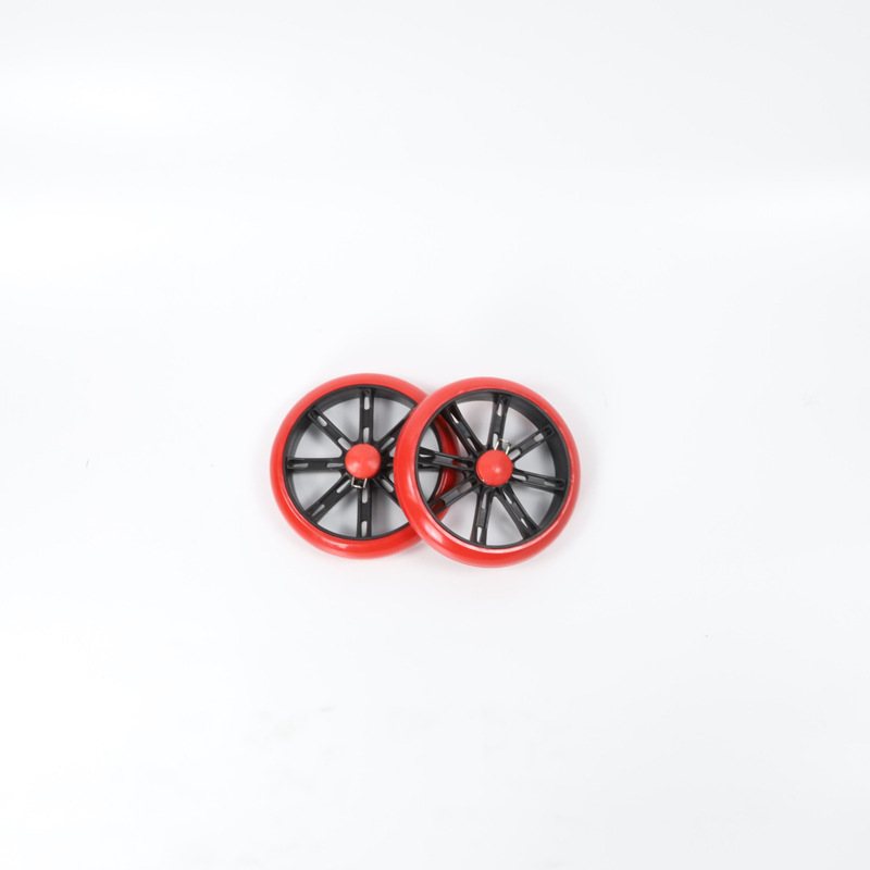 发泡轮水晶轮EVA爬楼轮橡胶轮PPR轮购物车轮子配件静音静音轮推车