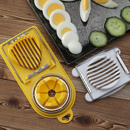 Cross-border Japanese-style egg slicer household stainless steel egg slicer two-in-one divider egg slicer
