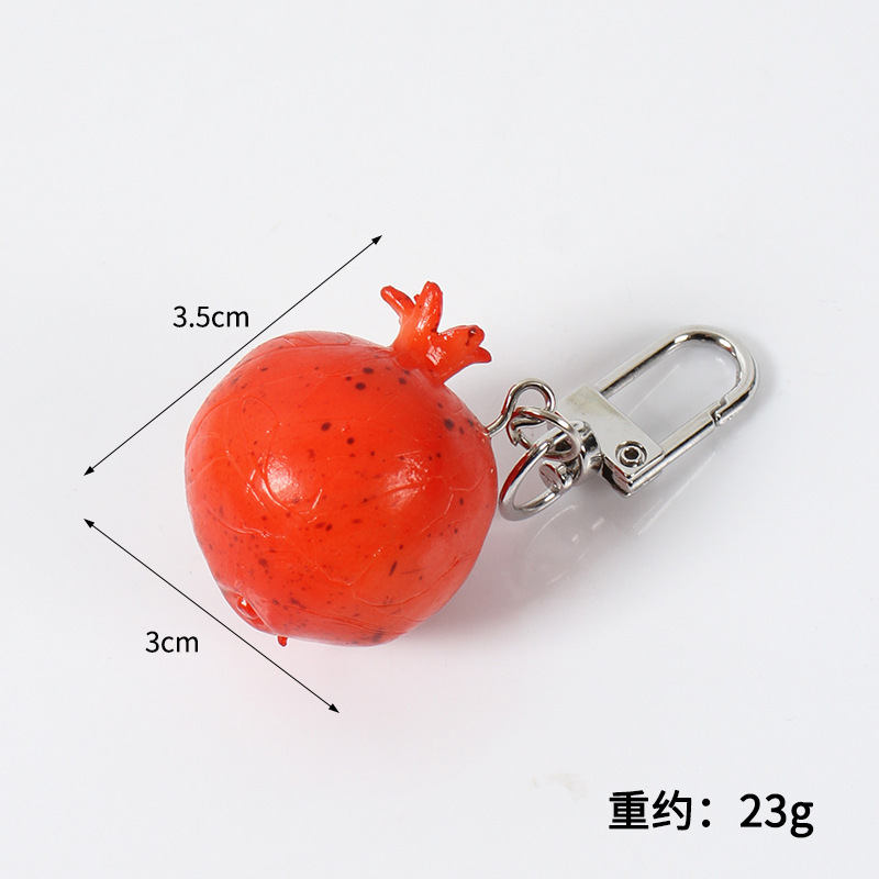 イチゴのスイカのリンゴのみかんのバナナのライチのキーホルダーのアイデアをシミュレーションします。|undefined