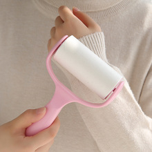 粘毛器滚筒可撕式滚刷沾毛除毛猫毛粘头发神器粘纸滚撕纸替换卷纸