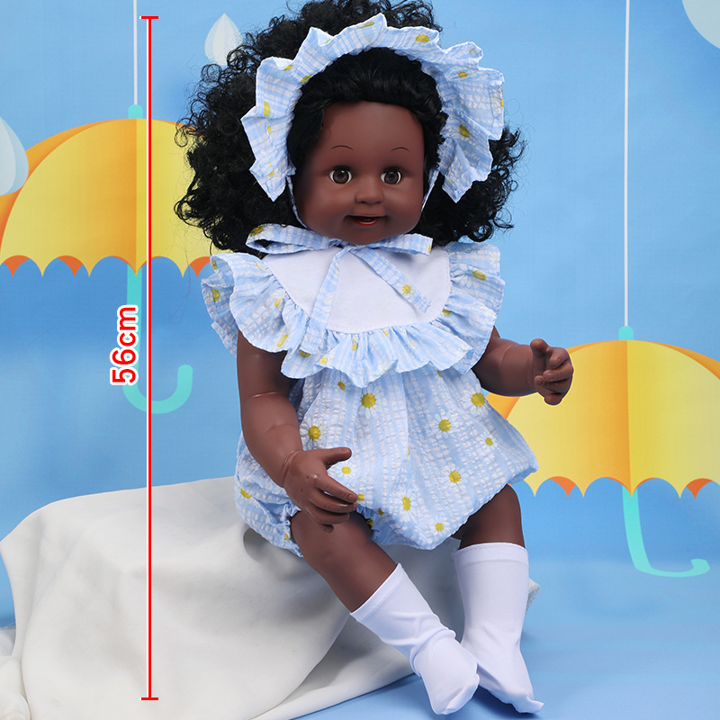 56 cm Rebirth Simulación de regalos de Barbie Baby Soft Girls Toy Set Muñecas para niños