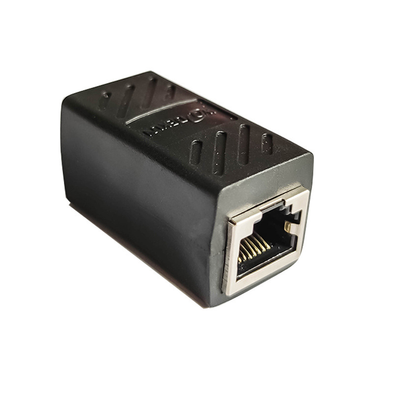 Category 7 category 6 Category 5 Universal Network straight-through head network cable extender dual-through head RJ45 network cable connector
