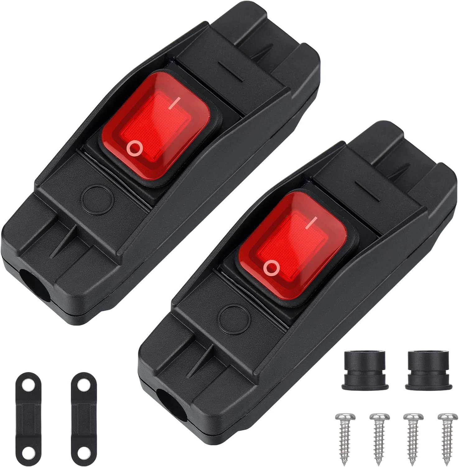 JR-617 Waterproof Switch Screw Terminal Double Pole High Current Power 16A 20A