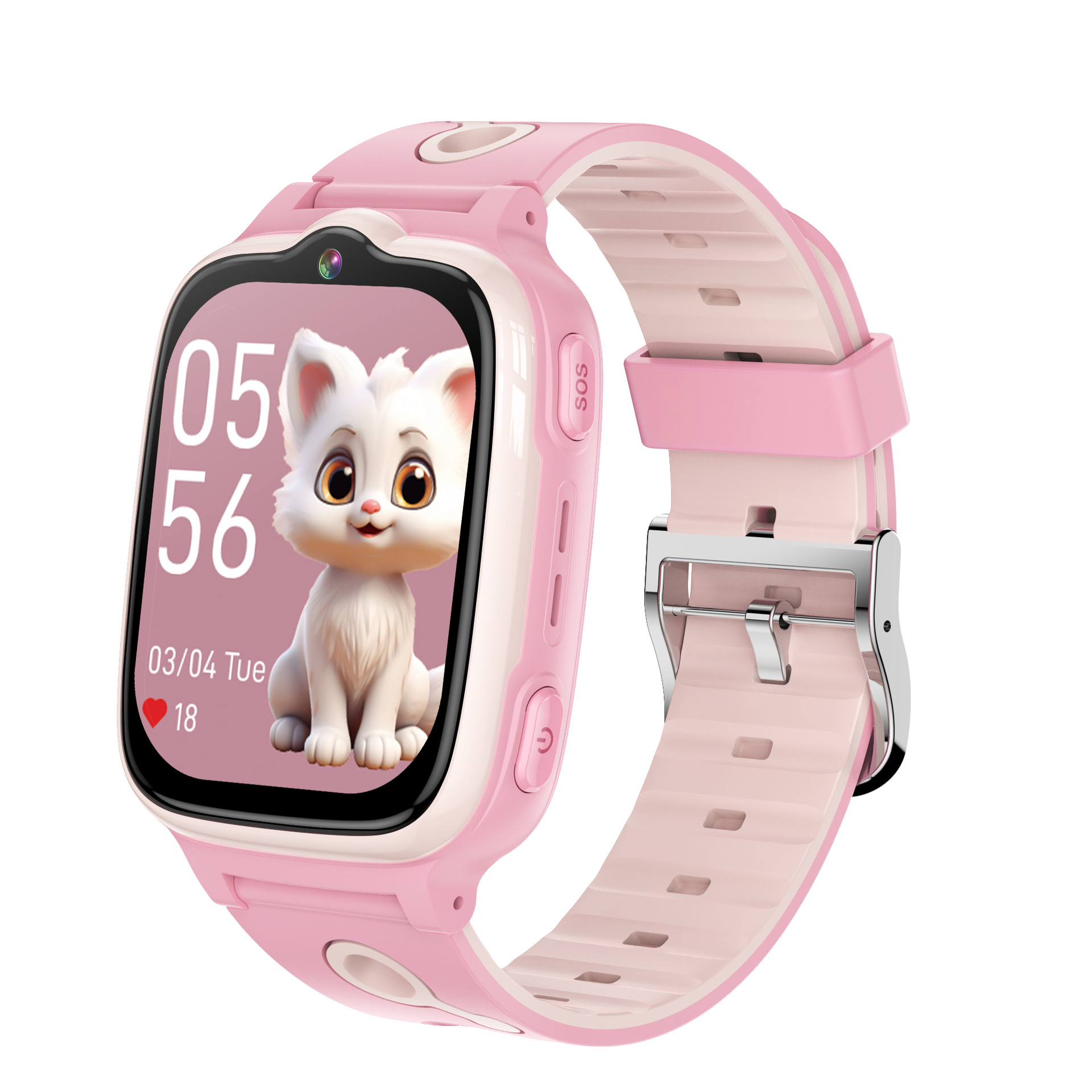 Cross-Border 4g Smart Watch with Card Slot, Camera, Waterproof Video Chat, Gps Smart Positioning Kidsren's Phone Watch