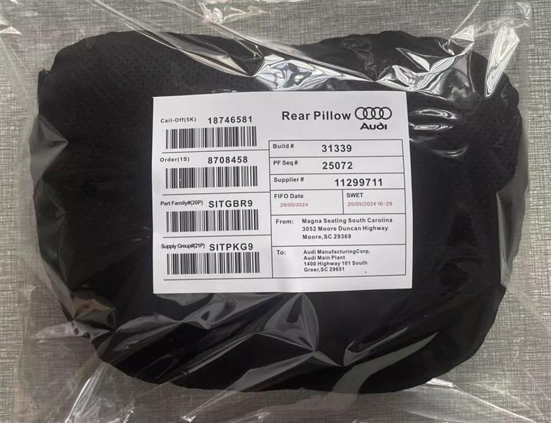 Audi Headrest Maybach Neck Pillow A3L/A4L/A5/A6L/Q3/Q5L/Q7 Car-Specific Protective Lumbar Support