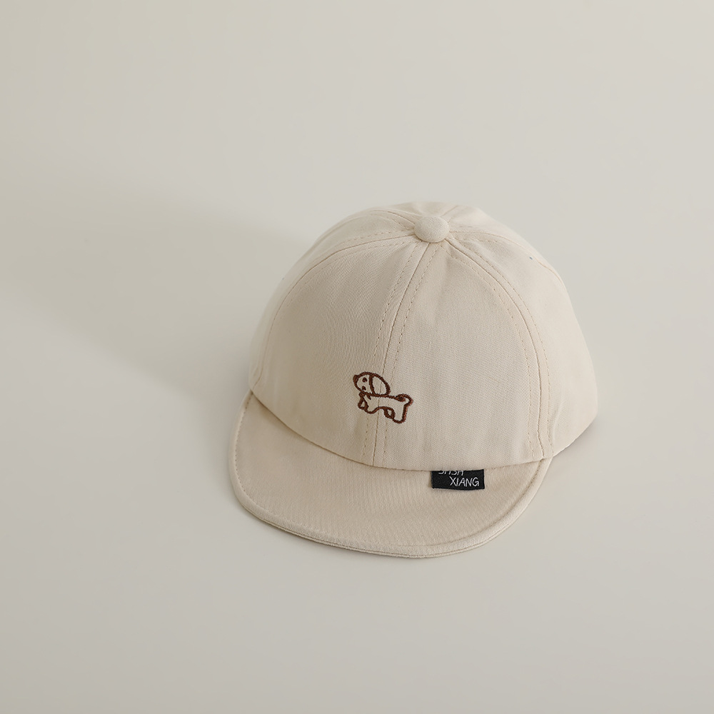 Sombrero para bebés al aire libre sombrero de béisbol de brilla suave de verano primavera y otoño estilo coreano para niños y niñas sombrero de protección solar