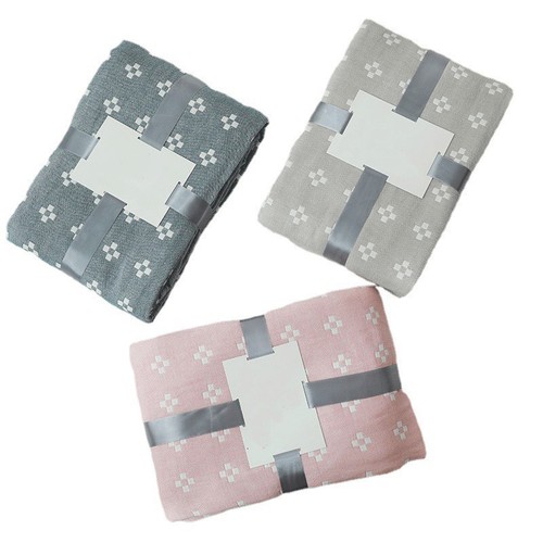 Pure cotton three-layer gauze towel quilt single double summer cotton air-conditioning blanket nap blanket thin quilt