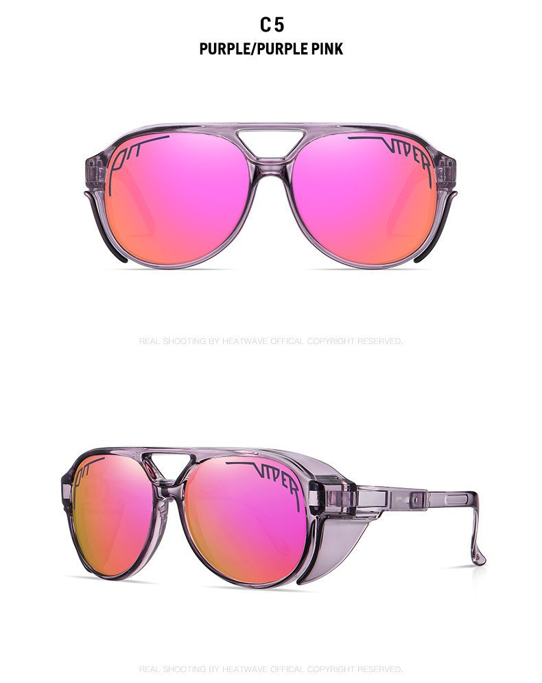 Hip-hop Punk Streetwear Geometric Pc Round Frame Full Frame Men's Sunglasses display picture 4