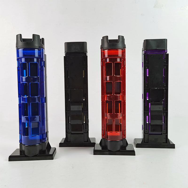 Luya fishing box plug rod device fishing rod support rod barrel accessories external hanging rod rack detachable