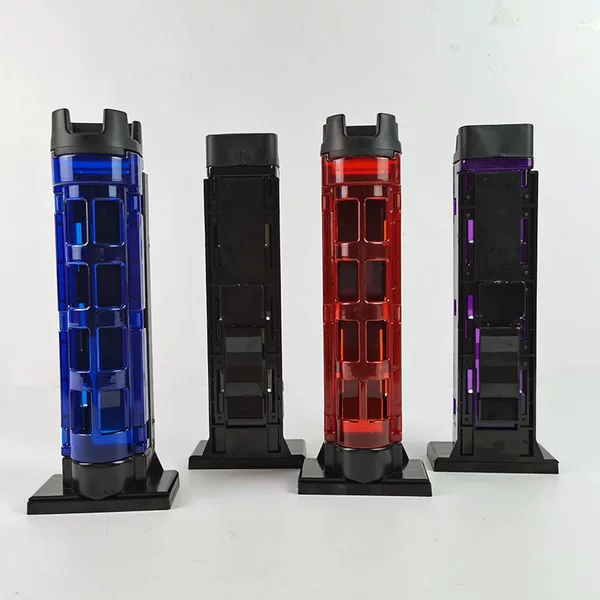 Luya fishing box plug rod device fishing rod support rod barrel accessories external hanging rod rack detachable