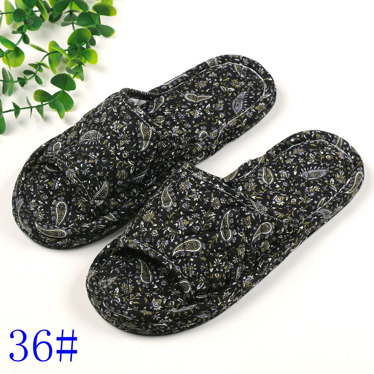 삼겹 꽃무늬 원단 남성용 36 사이즈