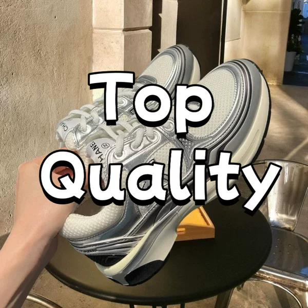 2026 New Style Chanel-Inspired Thick-Soled Dad Shoes Versatile Breathable Casual Sports Shoes for Men and Women
