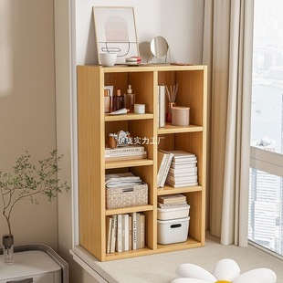 Bedroom floor-to-ceiling bookshelf bay window cabinet storage cabinet window sill sun protection debris storage cabinet corner storage rack balcony bookcase