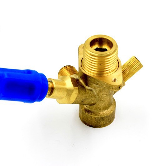 Accesorios de la válvula de derivación de la válvula de llenado de la válvula del horno montado en la pared DZR cobre anti-Zinc eliminación filtro importado calefacción accesorios de tubería del horno