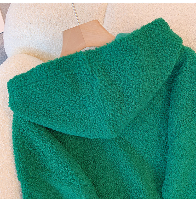 Damen Fleece Kapuzenpullover Jacke Für Herbst Und Winter_voghion.com