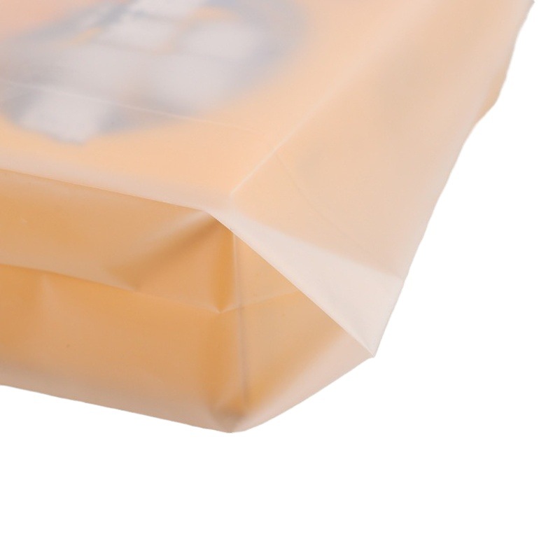 Fábrica en stock Eva esmerilado oso cordón bolsa cara toalla cordón plástico PE bolsa de almacenamiento a prueba de polvo