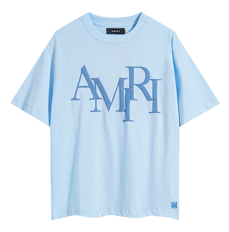 クロスボーダー AM1R1 新しい小さな天使鶴平和鳥数字文字ロゴカップル半袖 T シャツ在庫あり|undefined