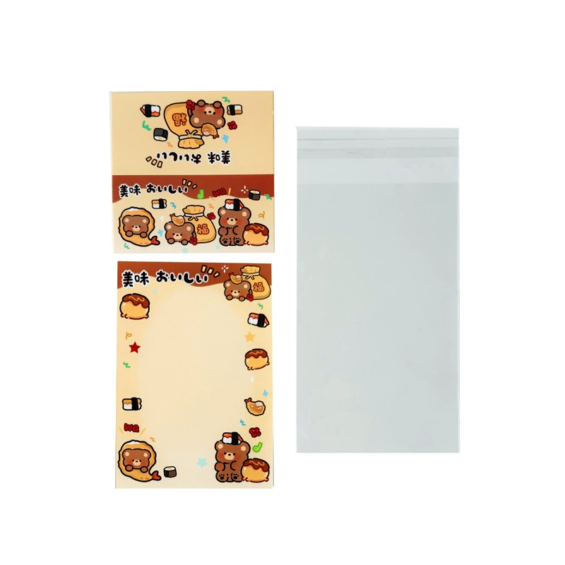 Cute card holder, cartoon set, postcard, pack, material, bag, Birthday gift