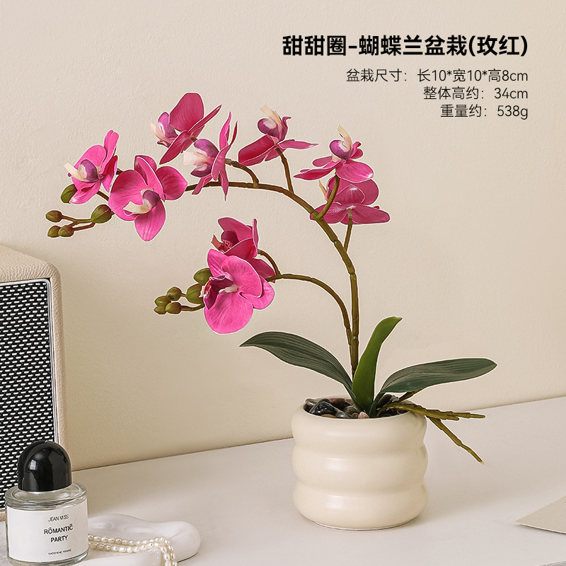 Plantas de imitación de jardinería interior paisajismo decoración de riqueza fruta sala de estar ventana flotante porche TV gabinete decoración de escritorio flores falsas