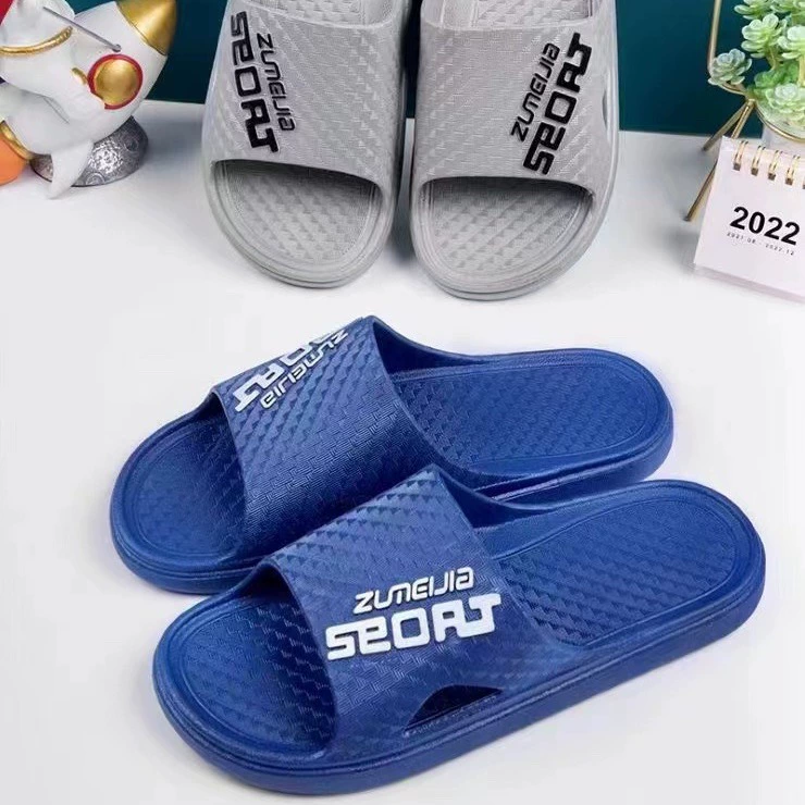 Заводская цена прямых продаж повседневная удобная дышащая нескользящая домашняя ванная комната мужские холодные тапочки отель тапочки