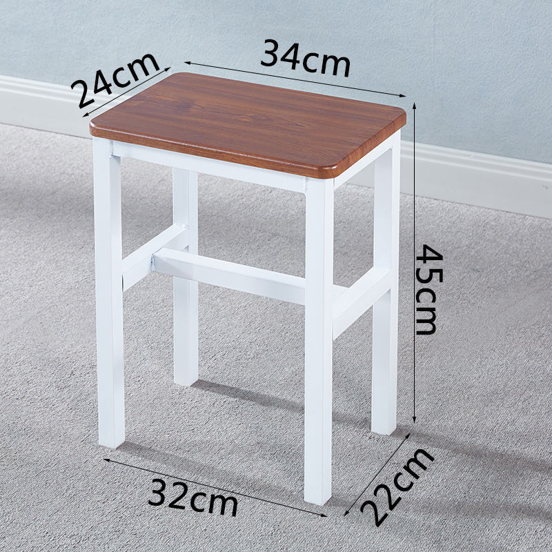 Taburetes de taller de fábrica gruesas taburetes cuadrados taburetes de comedor taburetes de dormitorio taburetes de entrenamiento taburetes de estudiantes taburetes de entrenamiento taburetes de hogar taburetes altos para adultos image 23