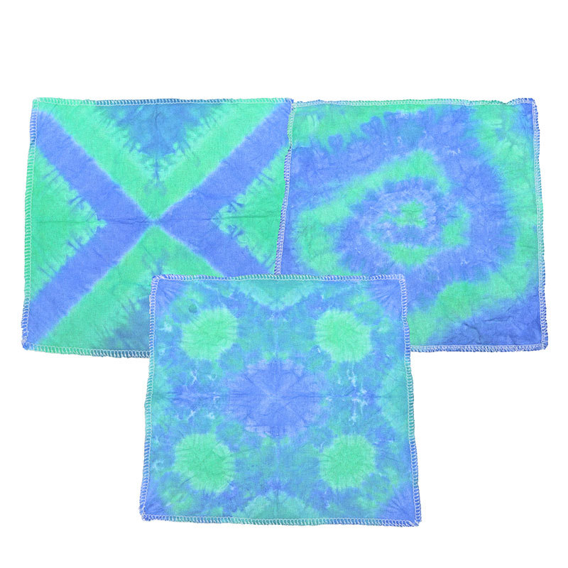 Paquete de material de la serie de bricolaje hecho a mano tradicional, material de teñido anudado índigo, experimento de física, material didáctico manual, educación de Steam