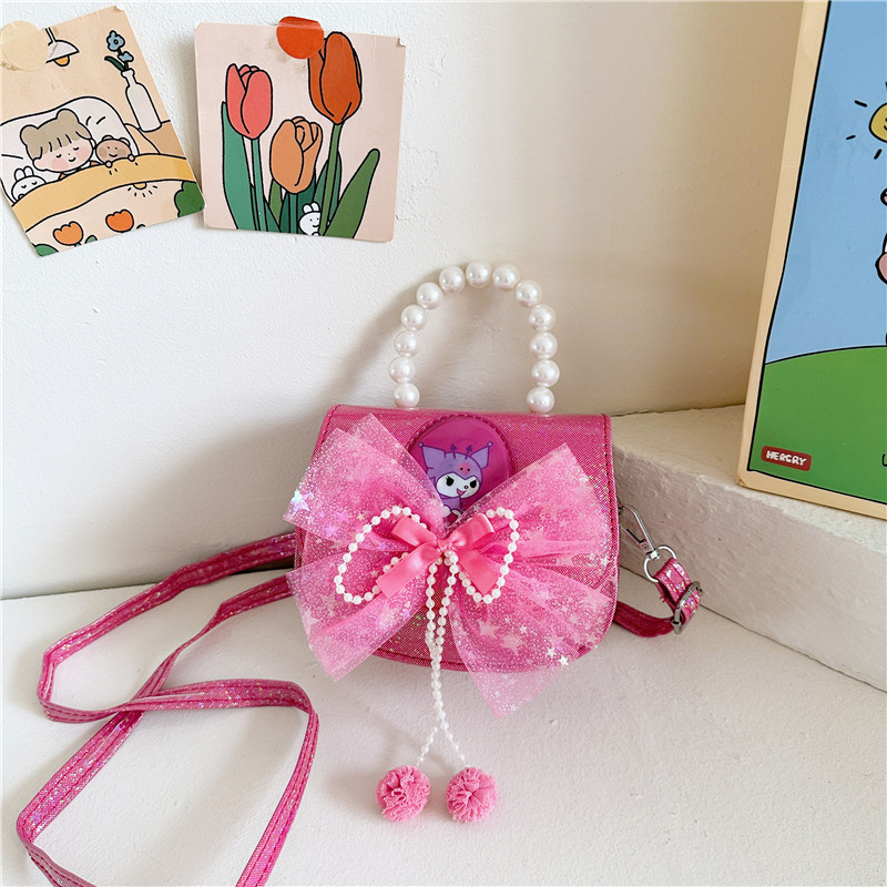 Luz intermitente, bolso de mano Kulomi, bolso de mochila para niños, princesa Melody, bolso de hombro para chicas lindas.