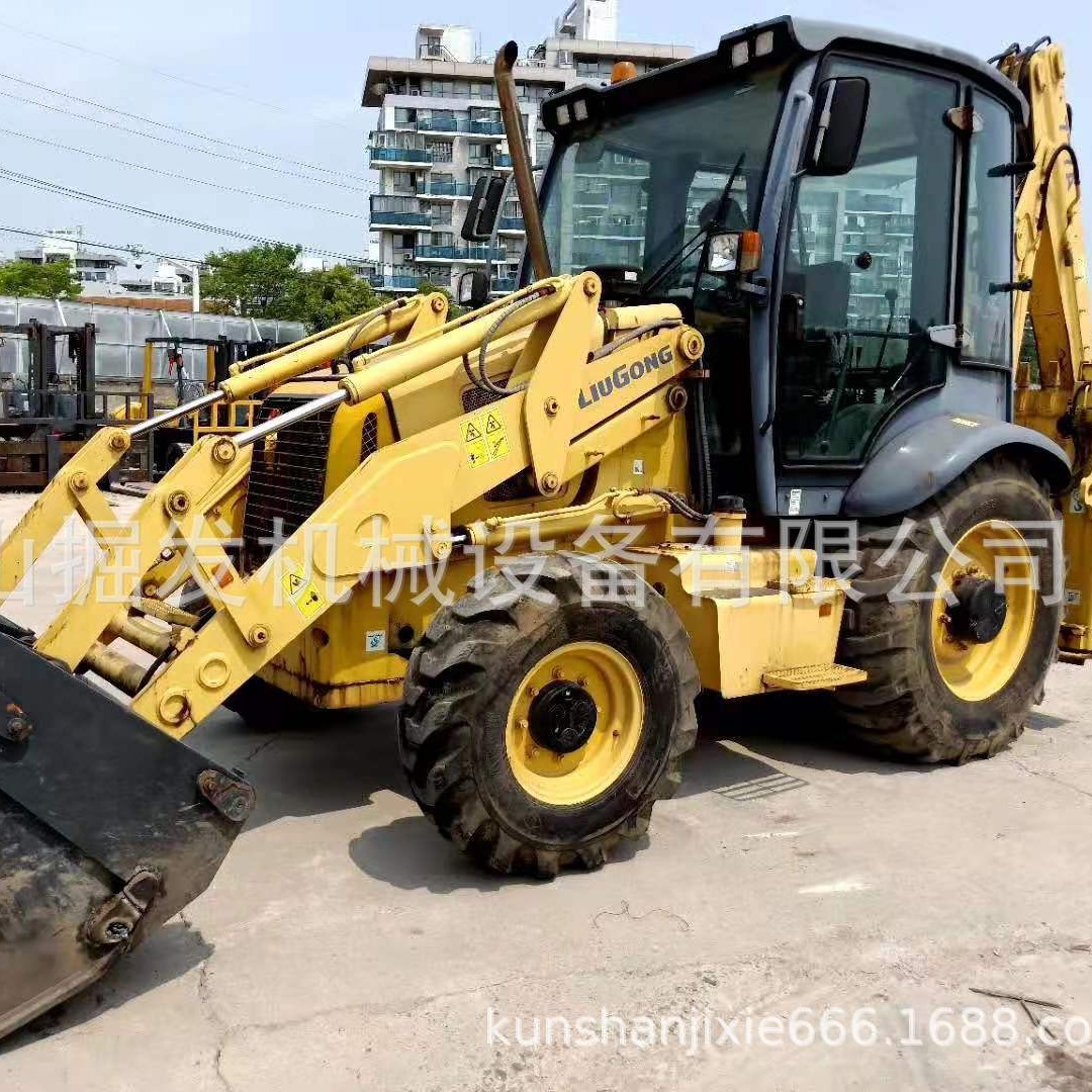 二手柳工CLG777A两头忙  柳工装载机挖掘机