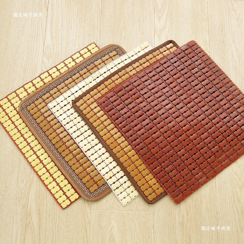 Летняя дышащая охлаждающая подушка для офисного стула, автомобильного дивана, бамбуковая подушка для сиденья маджонга, ледяная подушка.