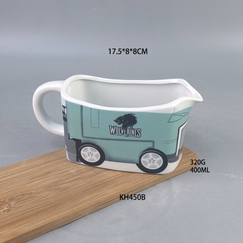 Taza de salsa de cerámica estilo europeo cuidadosamente seleccionada Taza de leche Taza de leche Taza de leche Taza de leche de café de estilo occidental Taza de leche Taza de leche