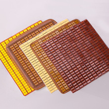 批发麻将凉席坐垫办公室电脑椅子凉垫透气椅垫夏天学生汽车上班坐