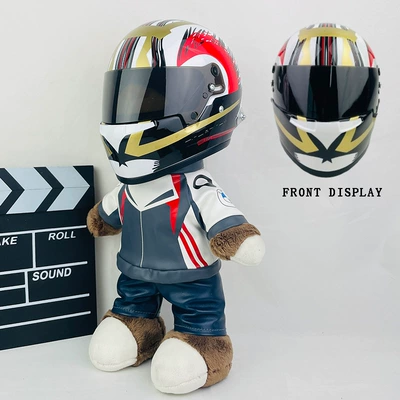 Motosiklet dəbilqələri: 28cm Plush Doll