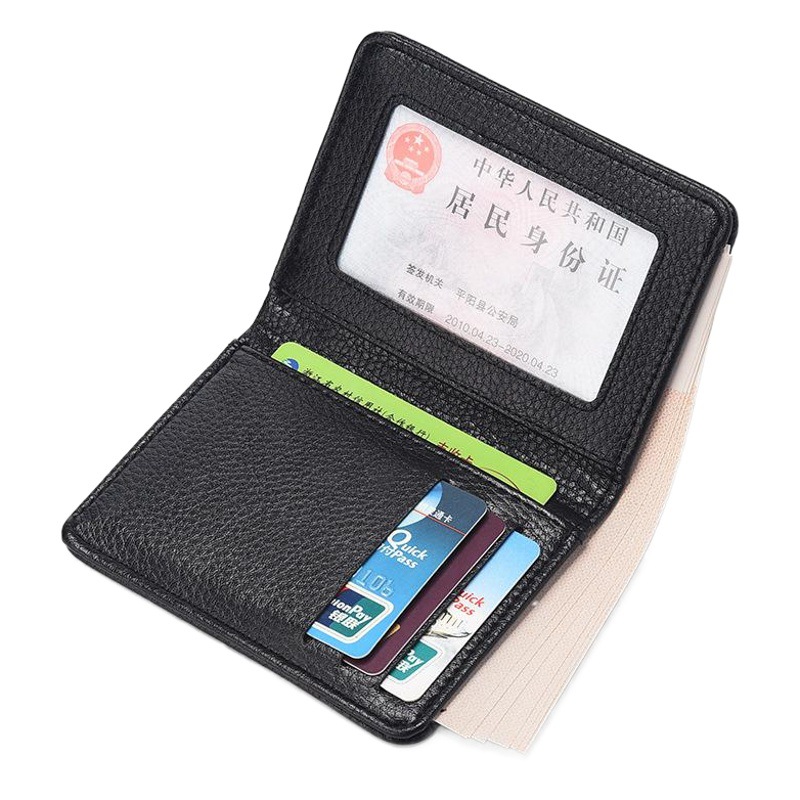 Men's Pebbled Wallet Short Vertical Style Student Japanese Style Small Ultra-Thin Fashion Brand Simple Card Holder K-Style Youth