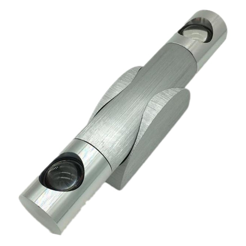 LED moderna lámpara de pared de doble dirección creativa aluminio 360 ° giratoria lámpara de cabecera lámpara de pasillo lámpara de pared de fondo Lámpara decorativa