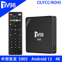 TV98 S905 2.4G WIFI Android 12�C픺�4K�W�j�ҕ���� ���QTV BO