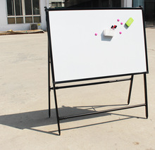 立式黑板 白板 固定非輪滑白板支架式書寫板 培訓展示板穩固設計