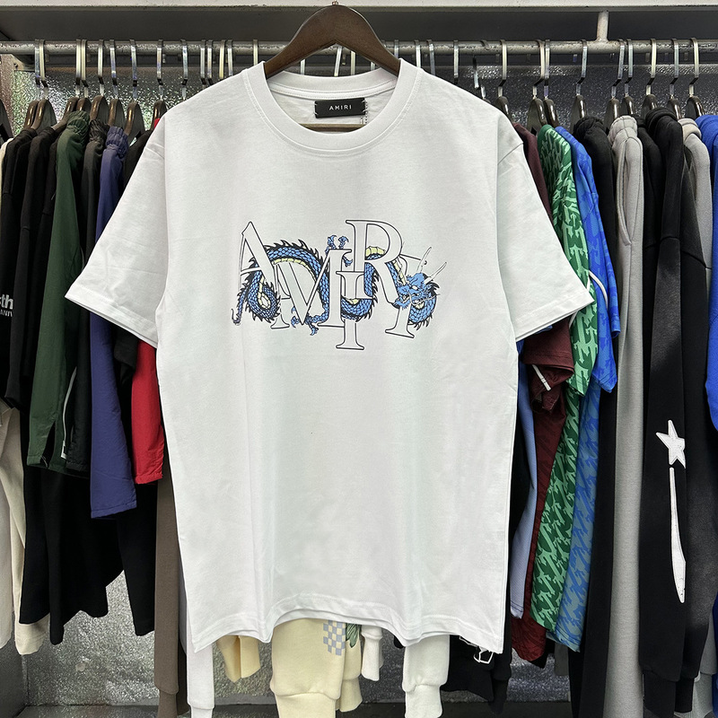 AM1R1 ICON小衆潮牌平和鳩アルファベットプリント丸首ゆるい半袖tシャツ男女カップル半袖|undefined