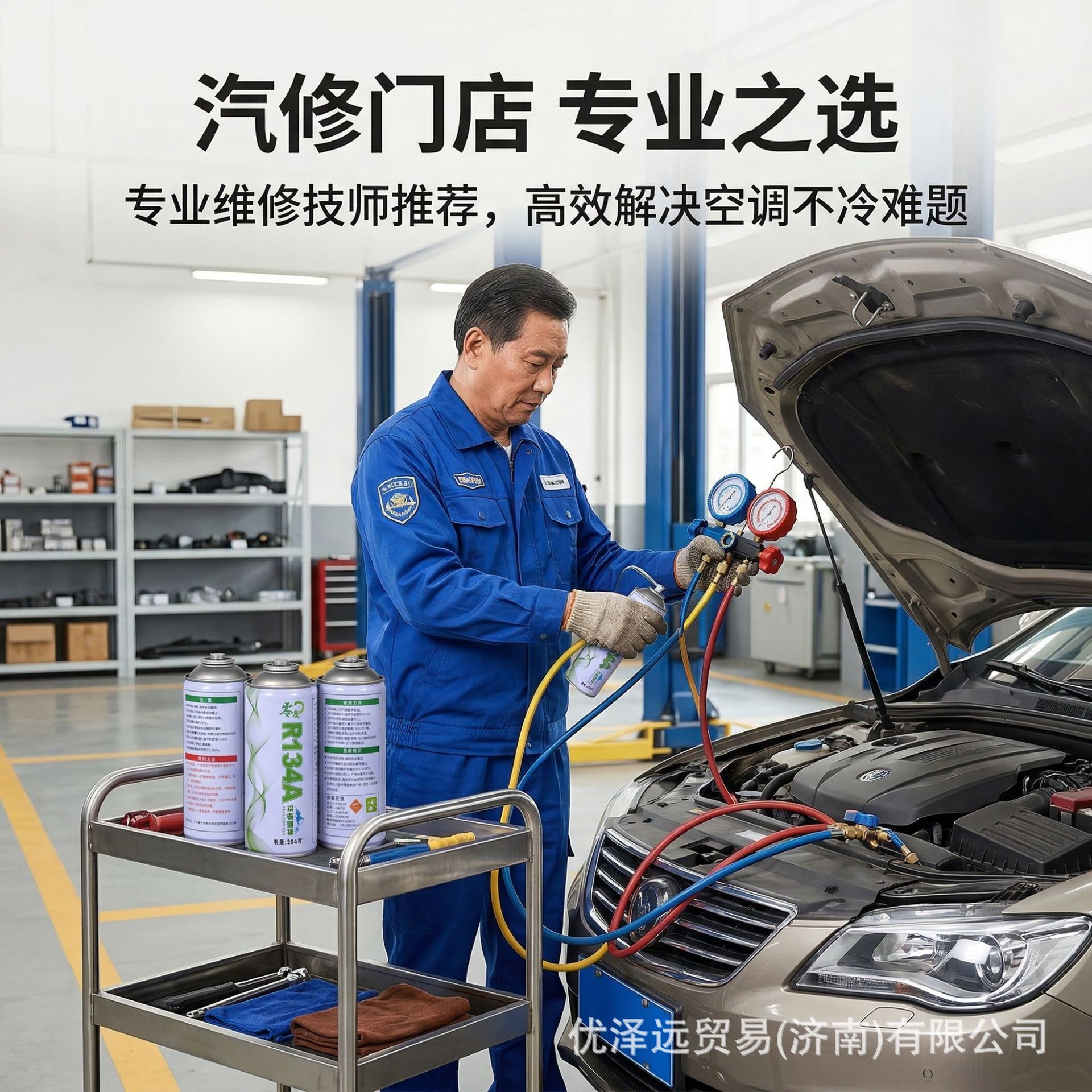 Manufacturer custom wholesale R134a car air conditioning refrigerant 134a Freon Zero Degree R134a refrigerant