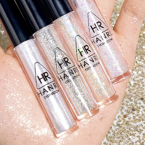 Han Ruxing Diamond Charming Eyes Streaming Eyeshadow Liquid Pearlescent Glitter Tear Makeup Eyeshadow Liquid Waterproof Not Easy to Take Off Eye Makeup Brightening Liquid