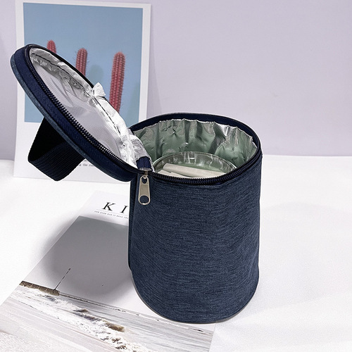 Insulated bag Breakfast cup Handbag Insulated cup bag Soup cup Soup can Insulated bucket bag Oxford cloth meal bag Aluminum foil bag