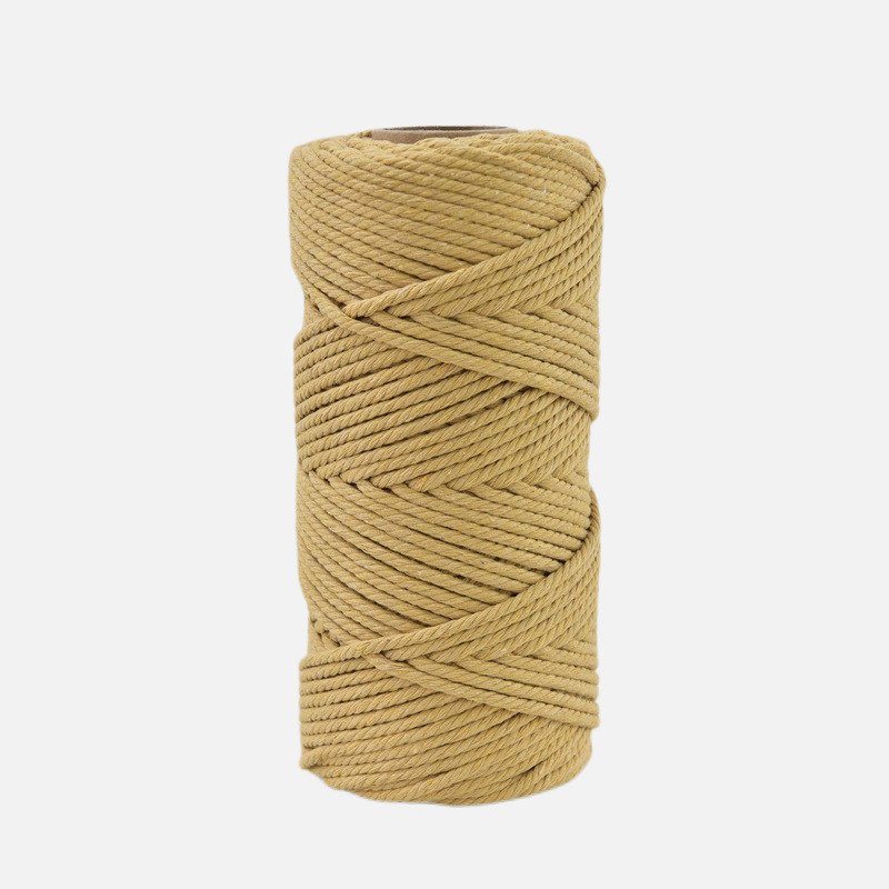 3mm cuerda de algodón colorido diy hecho a mano 4mm cuerda de tapiz cuerda tejida 5mm regalo cuerda de algodón decorativa cuerda de sombrero al por mayor